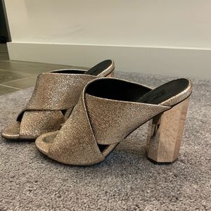 Topshop Nordstrom sparkly heels